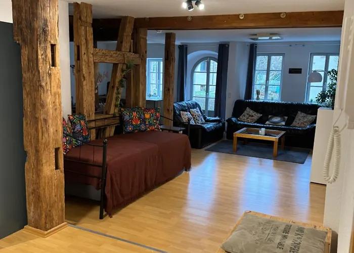 Geschichte Trifft Auf Moderne! דירה Pfedelbach